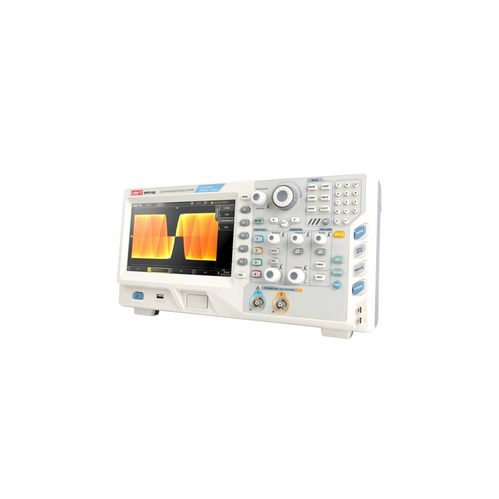 Oscyloskop Uni-T UPO3152E z wyświetlaczem wykonanym w technologii Ultra Phosphor