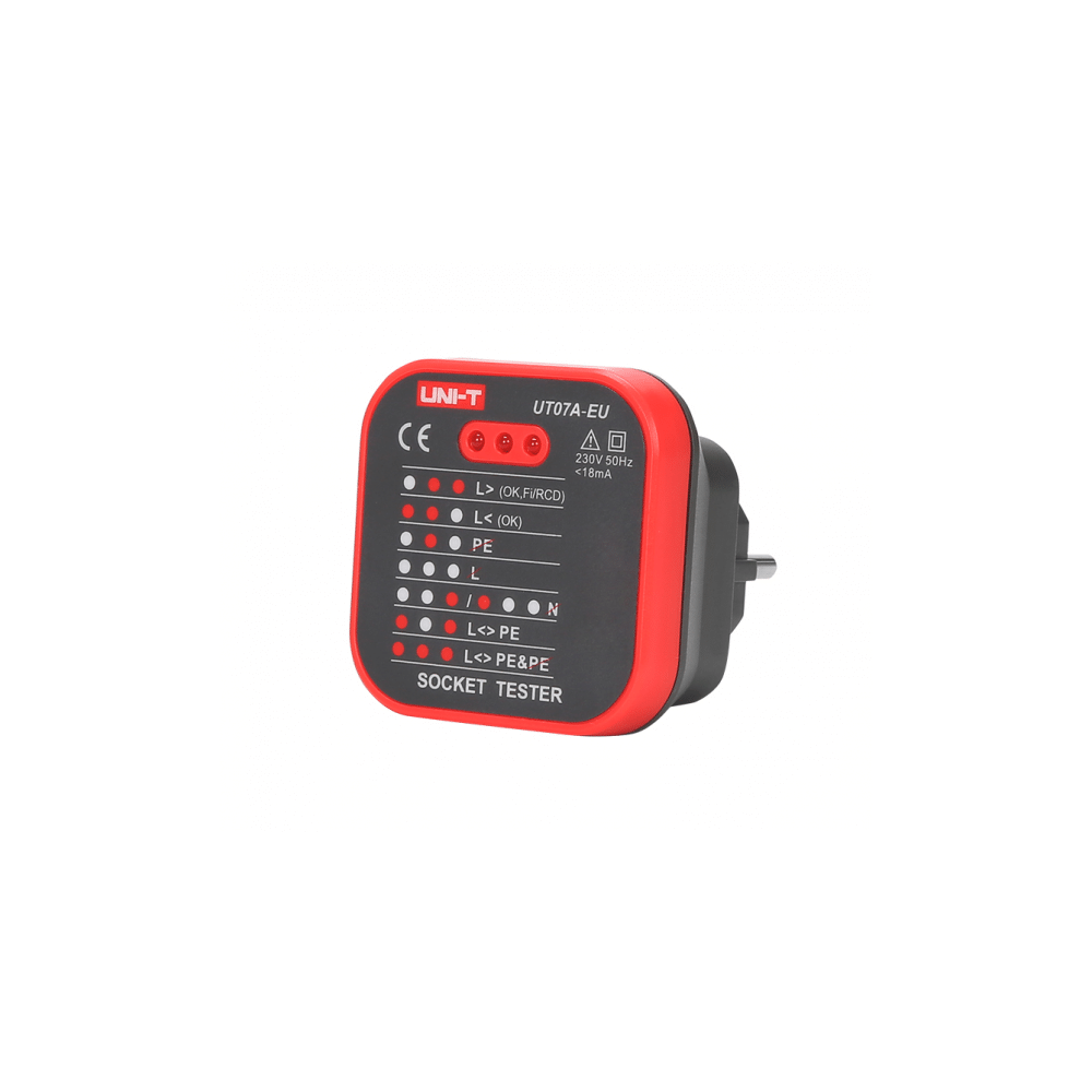 Tester gniazd sieciowych Uni-T UT07A-EU