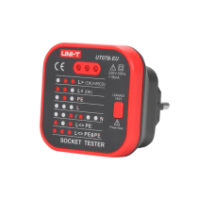 Tester gniazd sieciowych z funkcją sprawdzania RCD Uni-T UT07B-EU