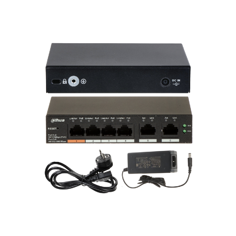 SWITCH DAHUA CS4006-4GT-60