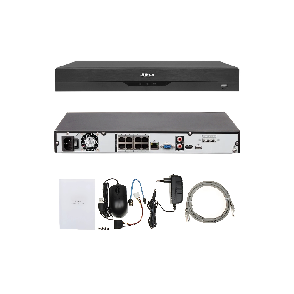 REJESTRATOR IP DAHUA NVR4208-8P-4KS3
