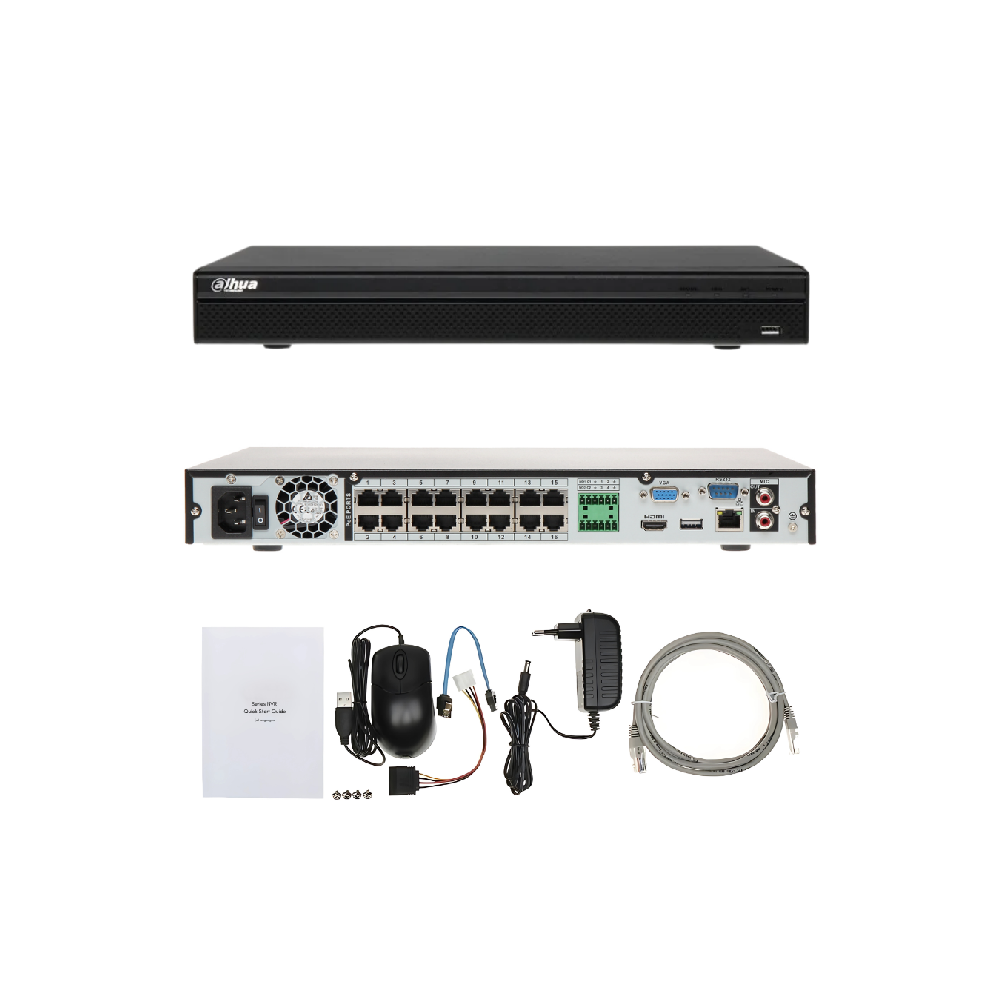 REJESTRATOR IP DAHUA NVR4216-16P-4KS3