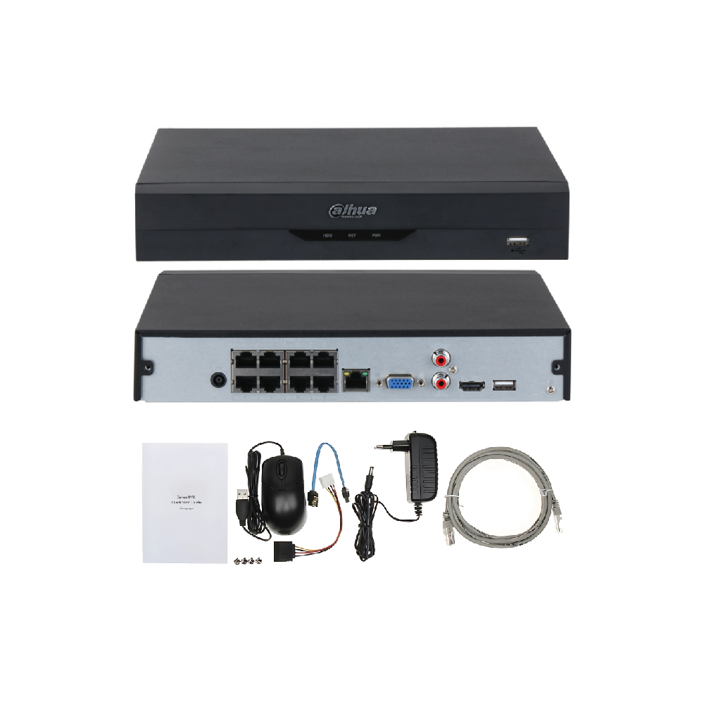 REJESTRATOR IP DAHUA NVR4208-8P-EI