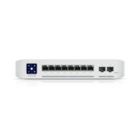 Ubiquiti USW-Enterprise-8-PoE UniFi switch 8x 2.5GE, 2x SFP+, 8x PoE OUT (802.3af/at), wyświetlacz LCD 1,3"