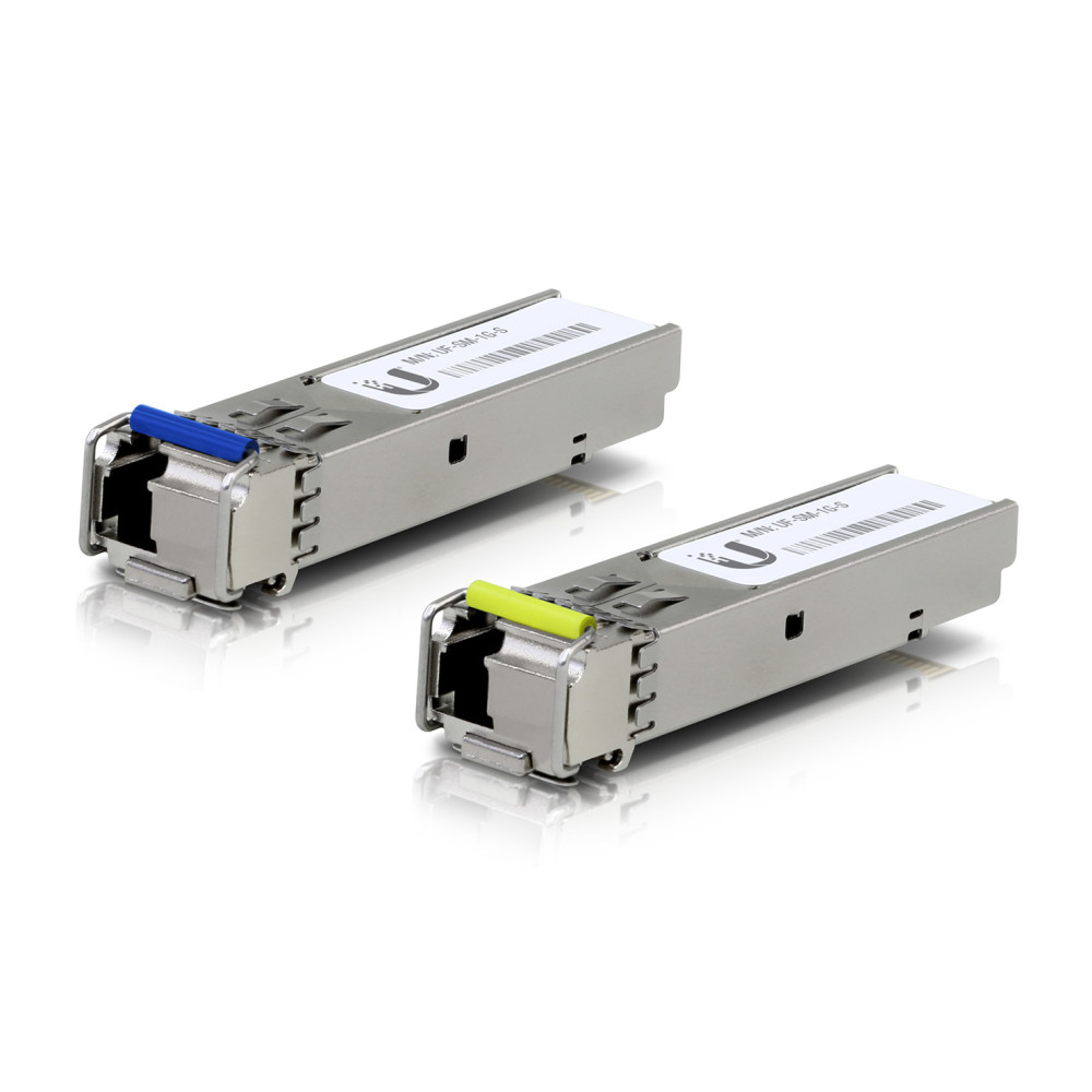 Ubiquiti UACC-OM-SM-1G-S-2 uFiber SFP WDM, 1.25Gbps, SM LC, 3km, para (2 wkładki)