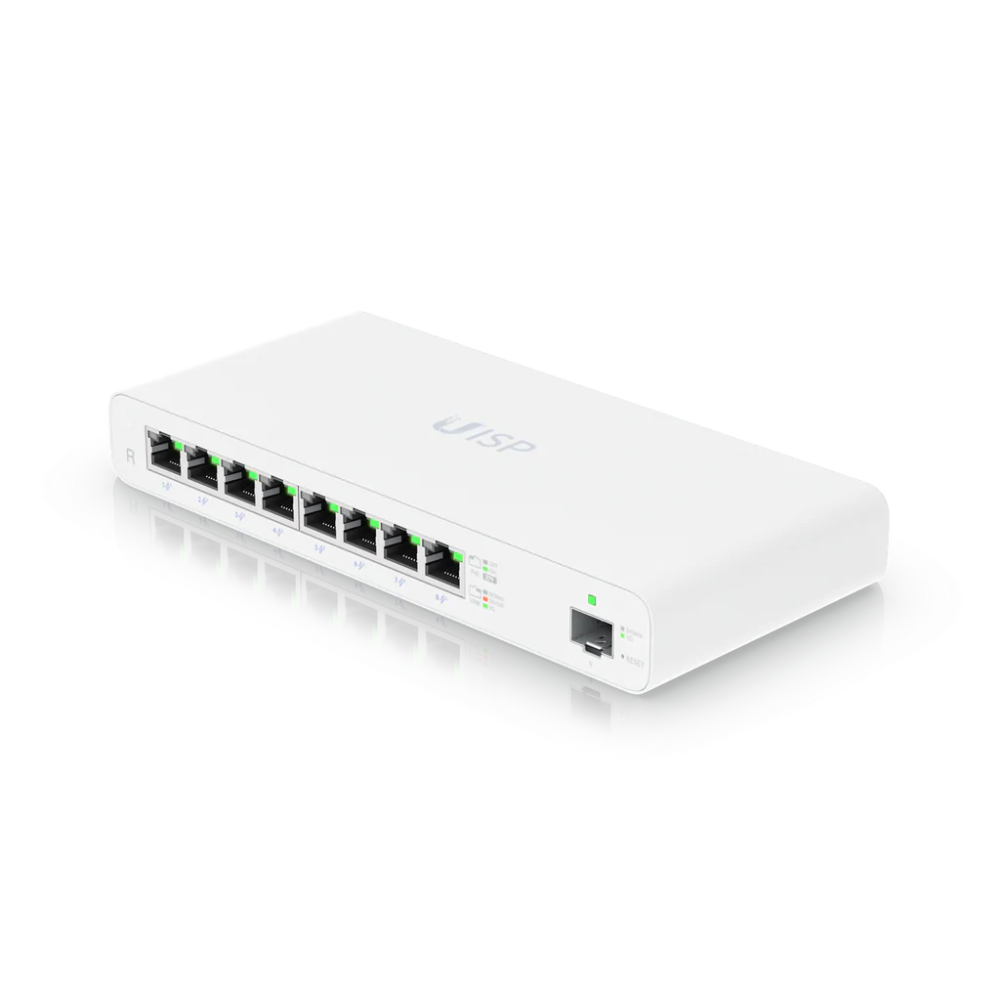 Ubiquiti UISP-R router 8x GE 1x SFP 8x PoE OUT (pasywne PoE 27 V DC)