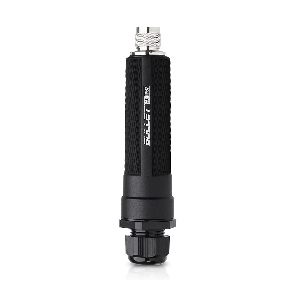 Ubiquiti BulletAC-IP67 radio 2,4 lub 5 GHz, 802.11ac, 1x GE, złącze N (SISO)