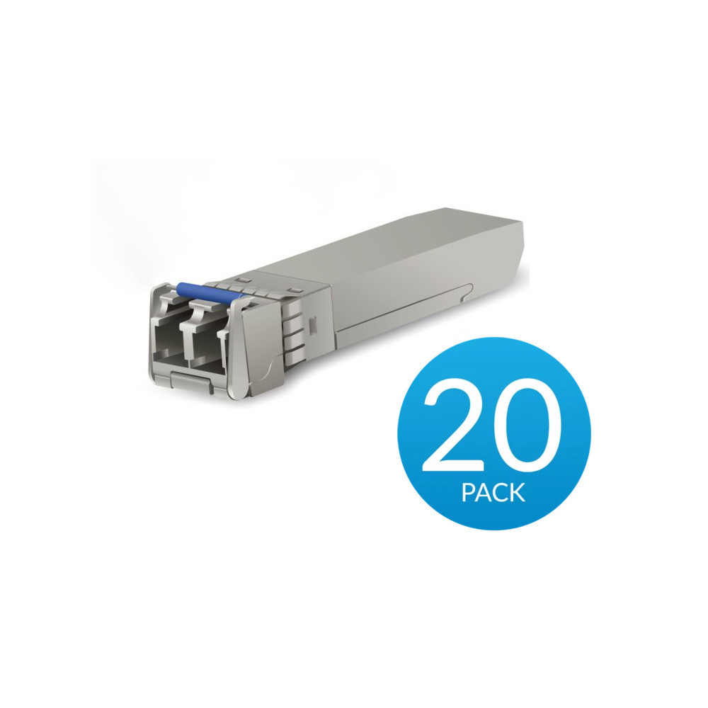 Ubiquiti UACC-OM-SM-10G-D-20 zestaw 20 wkładek SFP+ (10G), SM, dual-fiber, 10 km, LC/UPC
