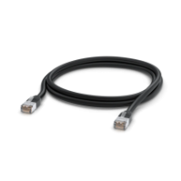 Ubiquiti UACC-Cable-Patch-Outdoor-2M-BK patch cord S/UTP (STP) kat. 5e, zewnętrzny, czarny, 2 m