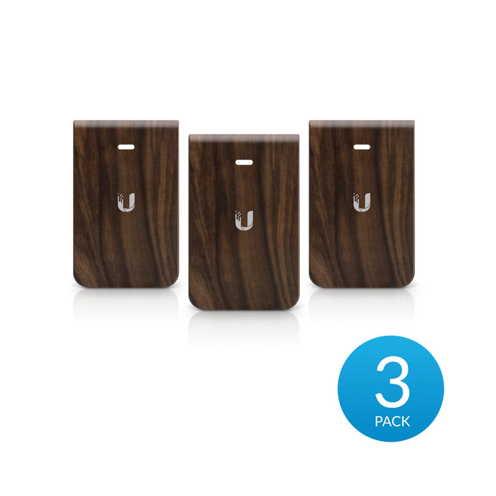 Ubiquiti IW-HD-WD-3 obudowa do UAP In-Wall HD, wzór drewna, 3-pak