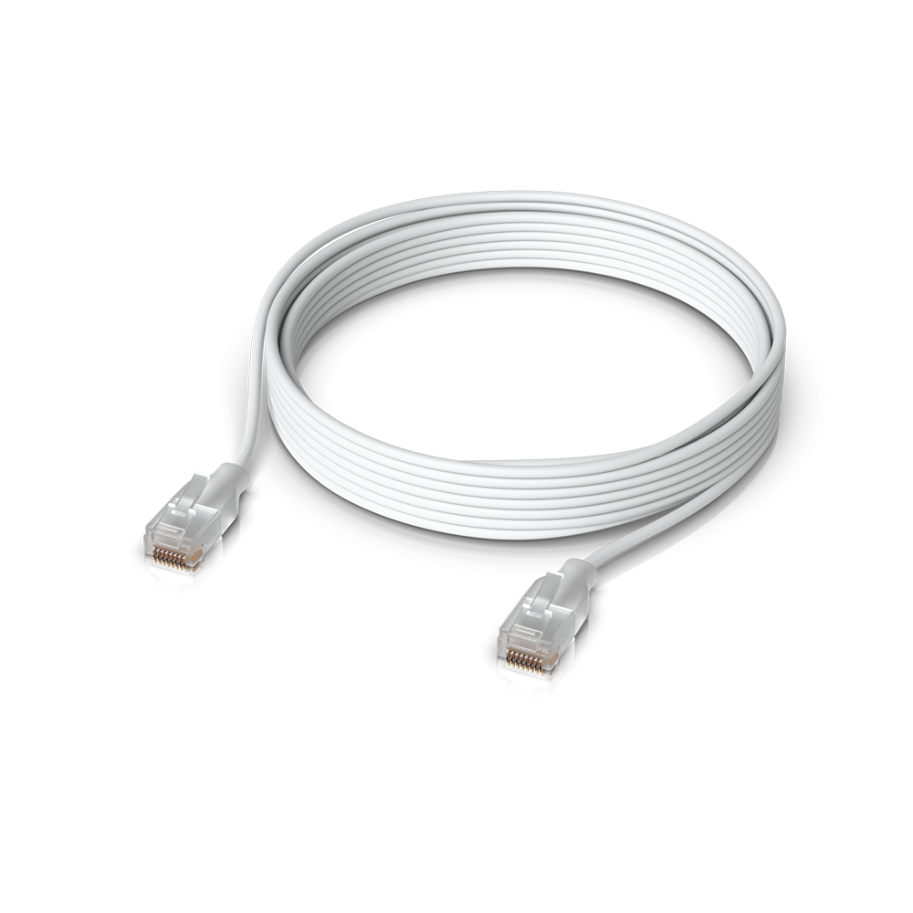 Ubiquiti UniFi Etherlighting patch cord U/UTP kat. 6, 5 m, biały