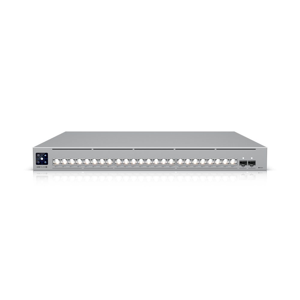 Ubiquiti Pro XG 24 PoE switch UniFi L3, 16x 10GE, 8x 2.5GE, 2x SFP28, 24x PoE+++ (720 W)