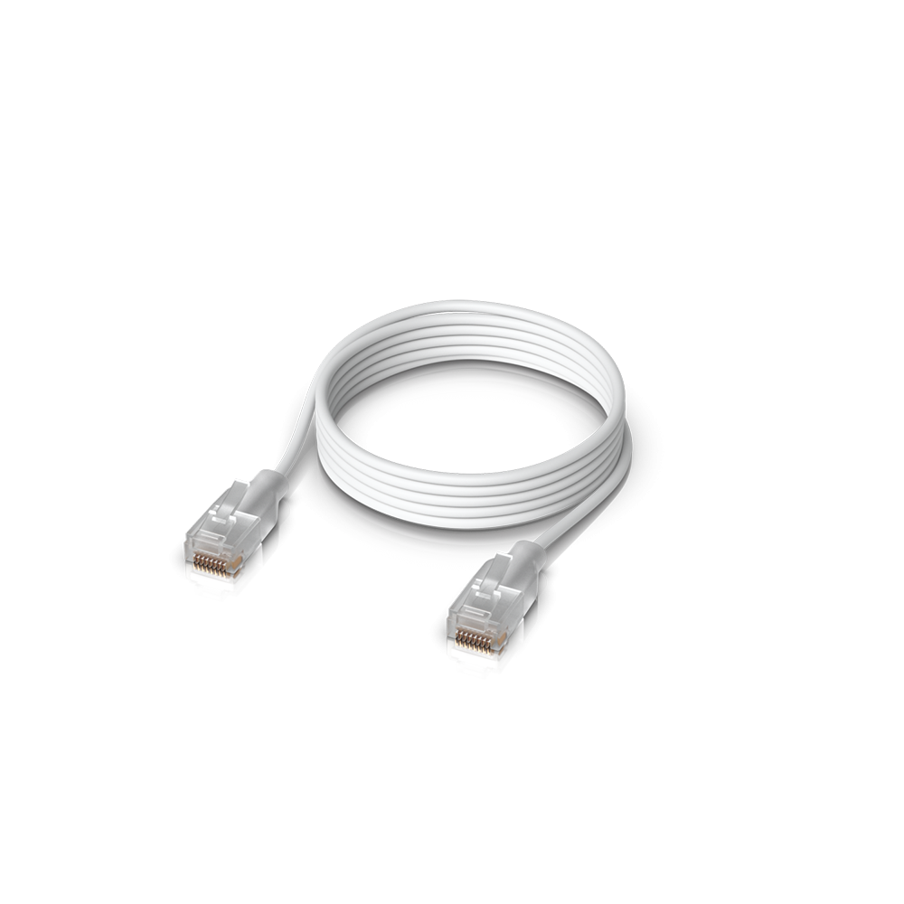 Ubiquiti UniFi Etherlighting patch cord U/UTP kat. 6, 1 m, biały