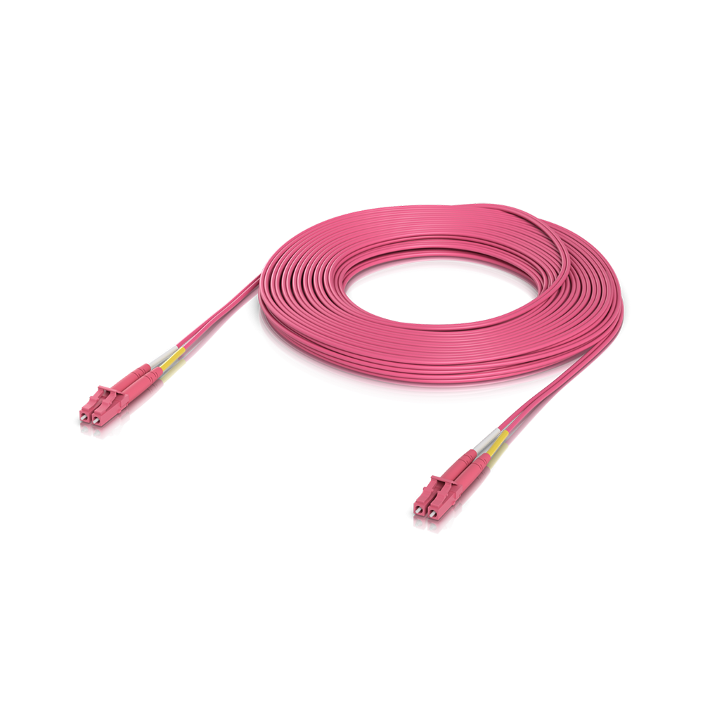 Ubiquiti patch cord światłowodowy LC/UPC - LC/UPC, OM4, MM, Duplex, 15 m