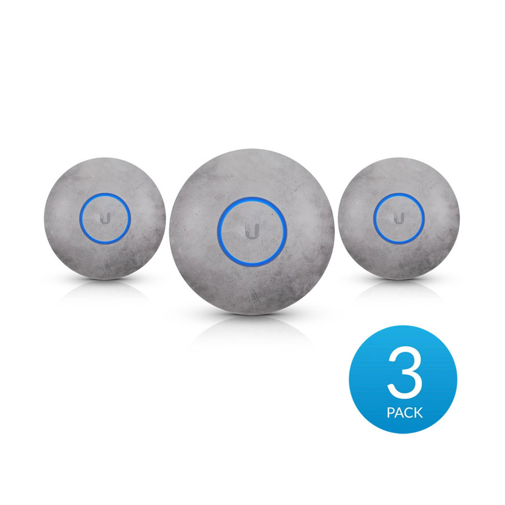 Ubiquiti nHD-cover-Concrete-3 obudowa do UniFi nanoHD / U6-Lite, wzór betonu, 3-pak