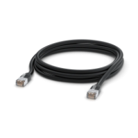 Ubiquiti UACC-Cable-Patch-Outdoor-3M-BK patch cord S/UTP (STP) kat. 5e, zewnętrzny, czarny, 3 m