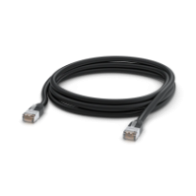 Ubiquiti UACC-Cable-Patch-Outdoor-3M-BK patch cord S/UTP (STP) kat. 5e, zewnętrzny, czarny, 3 m