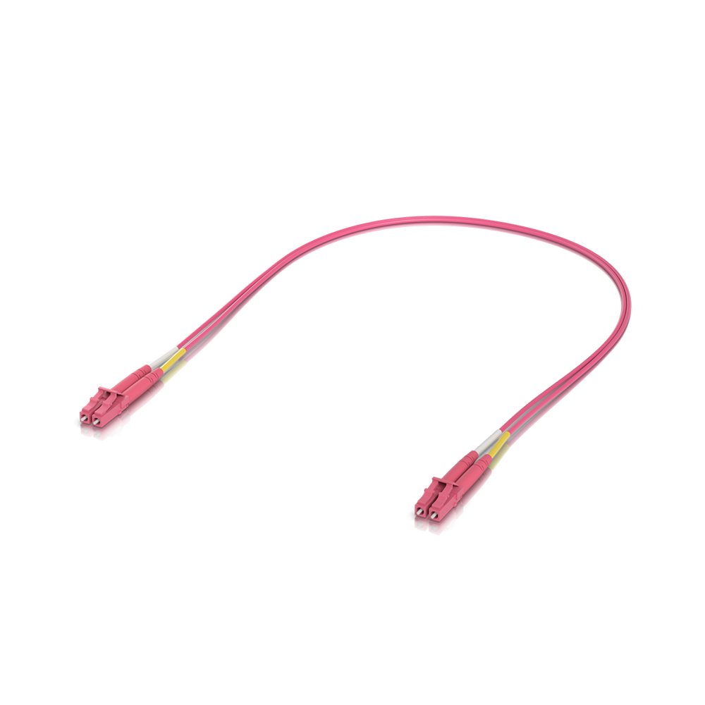 Ubiquiti patch cord światłowodowy LC/UPC - LC/UPC, OM4, MM, Duplex, 1 m (50-pak)