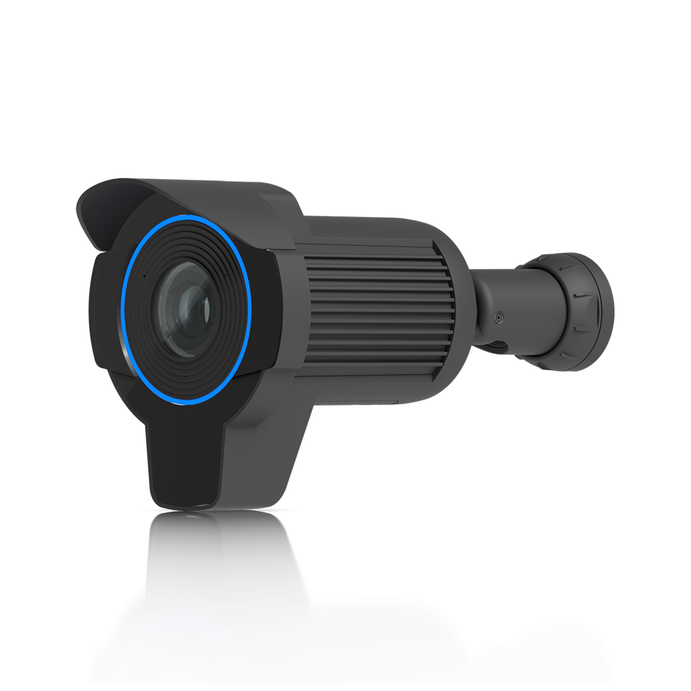 Ubiquiti AI LPR zewnętrzna kamera IP 8 Mpix (4K), zoom optyczny, microSD, mikrofon, czarna