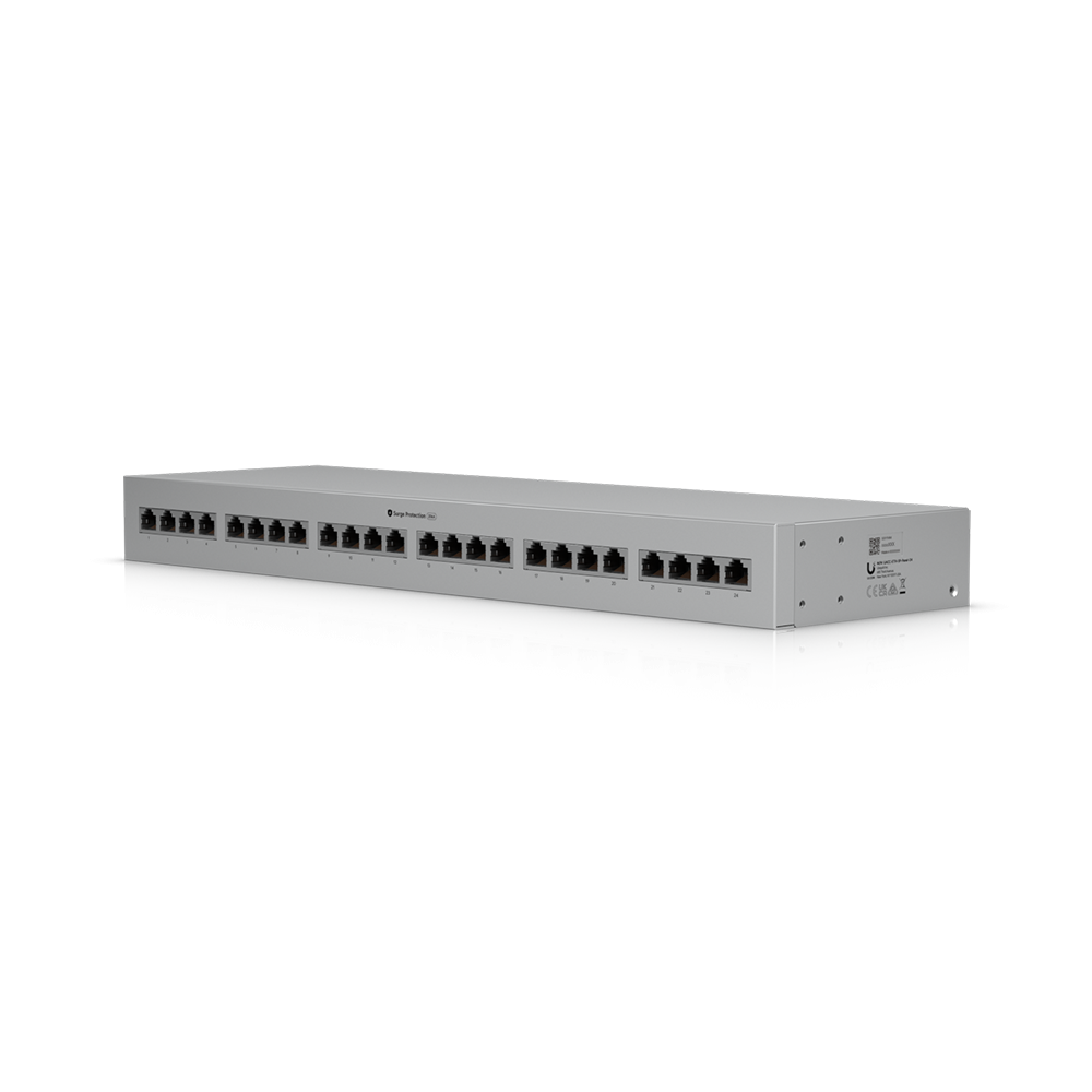 Ubiquiti Ethernet Surge Protection 24 portowy netprotektor 20 kA (do 10 Gb/s)