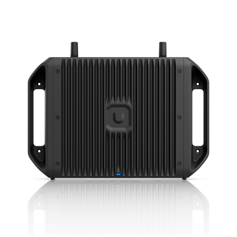Ubiquiti Cloud Gateway Industrial Wi-Fi 7 BE5000, 4x 2.5GE, 1x 10GE, 1x SFP+, PoE+++ out