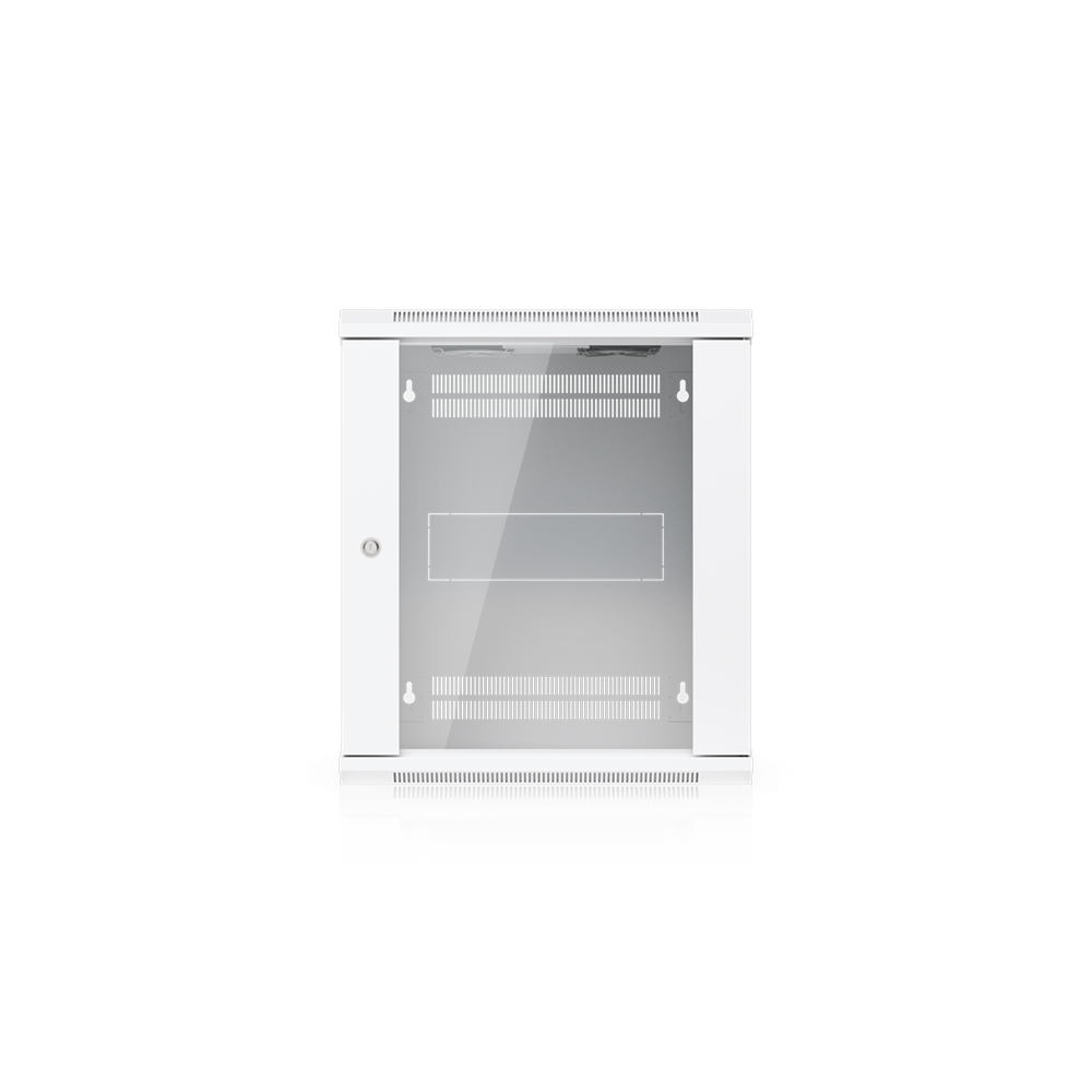 Ubiquiti szafa Rack 19" 12U 450 mm, drzwi szklane, obciążenie do 50 kg (wisząca)