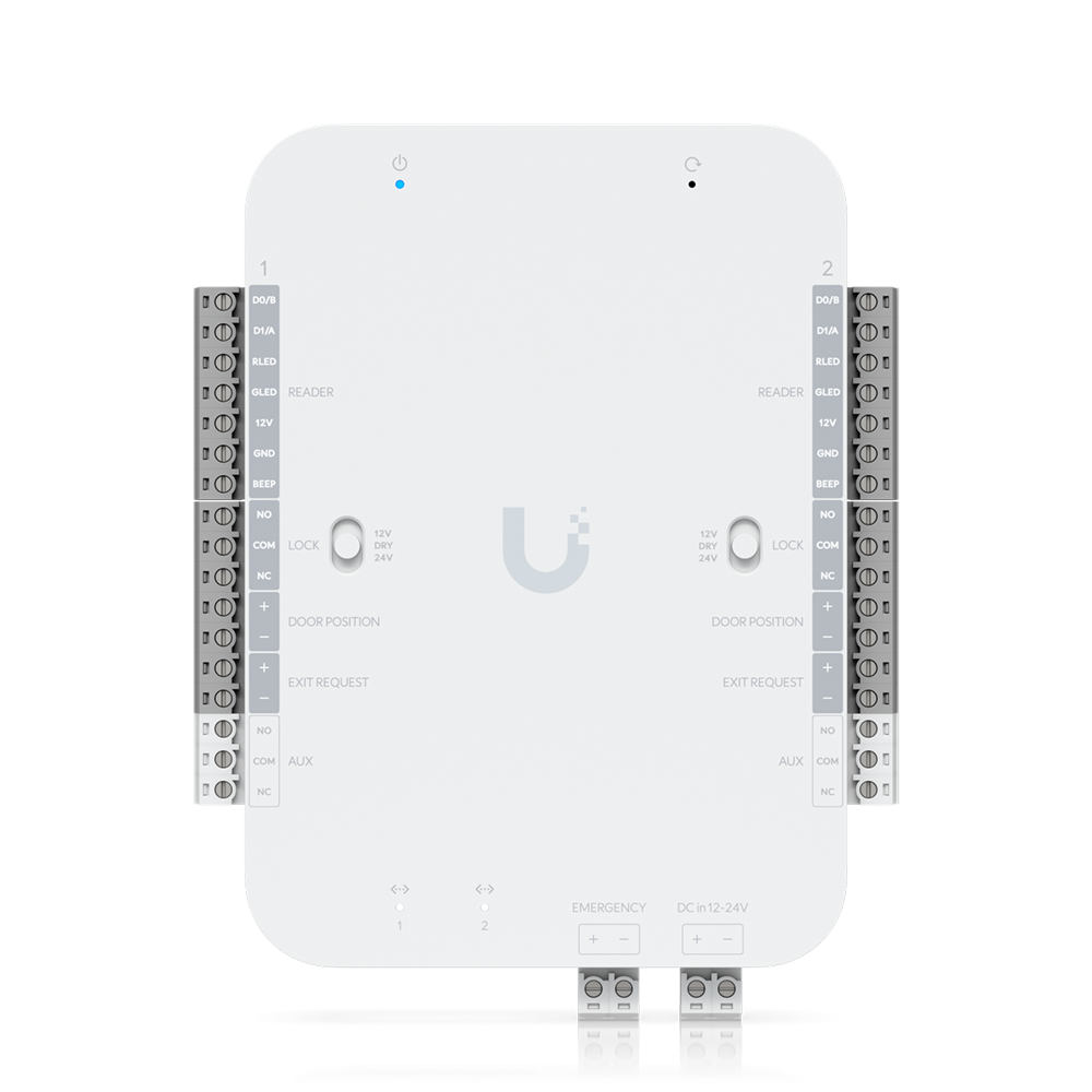 Ubiquiti Retrofit Hub do systemu UniFi Access, kompatybilny z przewodem 2-żyłowym