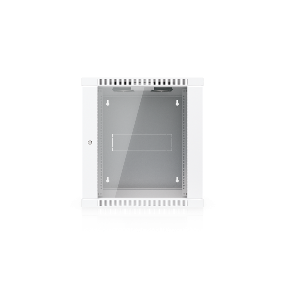 Ubiquiti dzielona szafa Rack 19" 12U 700 mm, drzi szklane, obciążenie do 80 kg (wisząca)