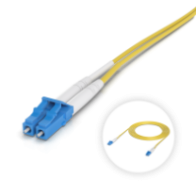 Ubiquiti patch cord światłowodowy LC/UPC - LC/UPC, OS2, SM, Duplex, 3 m (50-pak)