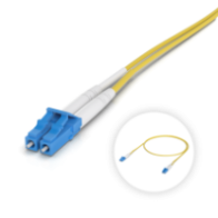 Ubiquiti patch cord światłowodowy LC/UPC - LC/UPC, OS2, SM, Duplex, 1 m (50-pak)