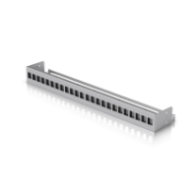 Ubiquiti UACC-Rack-Panel-Patch-Blank-24 patch panel, 24 otwory na keystone, Rack 19" 1U