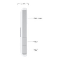 Ubiquiti UDW UniFi Dream Wall router / brama UniFi z Wi-Fi 6 (AX2700) 17x GE, 2x SFP+, 1x 2.5GE, 4x PoE 802.3af, 4x PoE