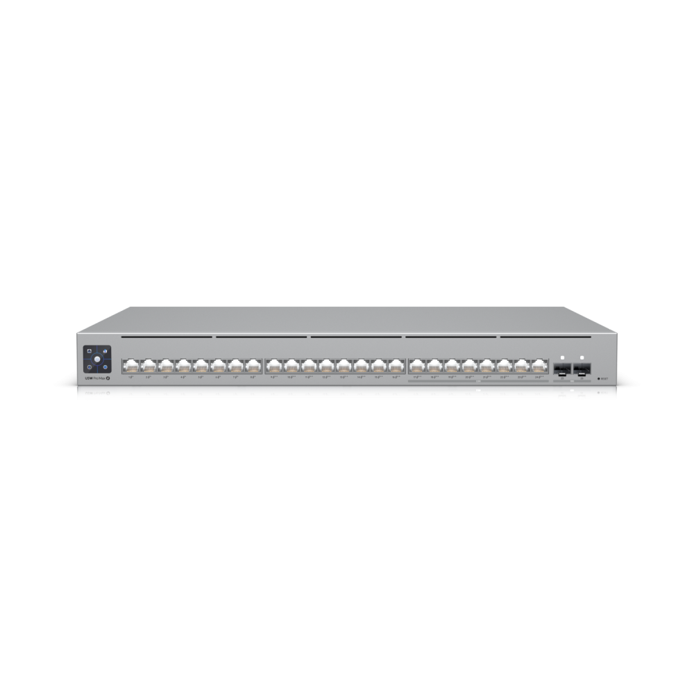 Ubiquiti USW-Pro-Max-24-PoE UniFi switch Pro Max 16x GE, 8x 2.5GE, 2x SFP+, 16x PoE++, 8x PoE+, 400 W