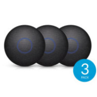 Ubiquiti nHD-cover-Fabric-3 obudowa do UniFi nanoHD / U6-Lite, wzór czarnej tkaniny, 3-pak