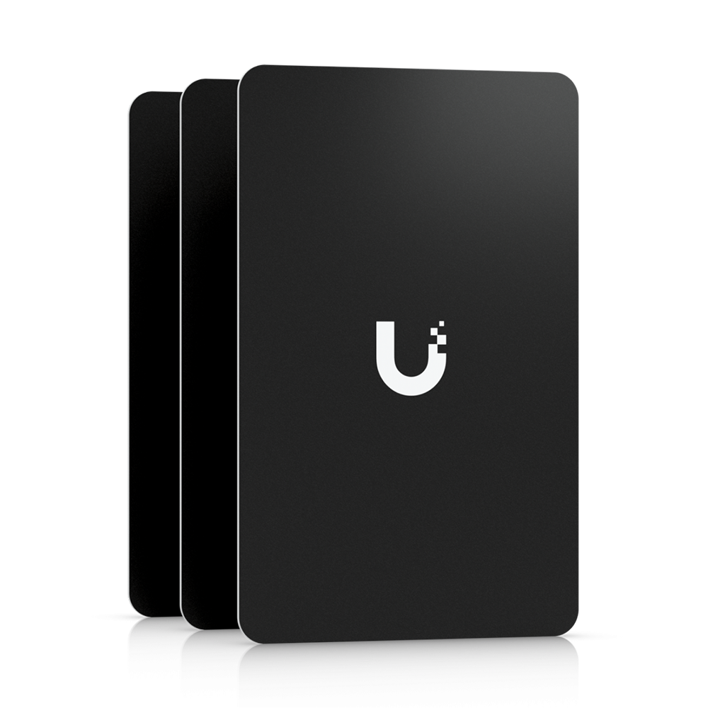 Ubiquiti karta dostępowa NFC do UniFi Access, czarna (10 sztuk)