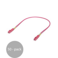Ubiquiti patch cord światłowodowy LC/UPC - LC/UPC, OM4, MM, Duplex, 0,5 m (50-pak)