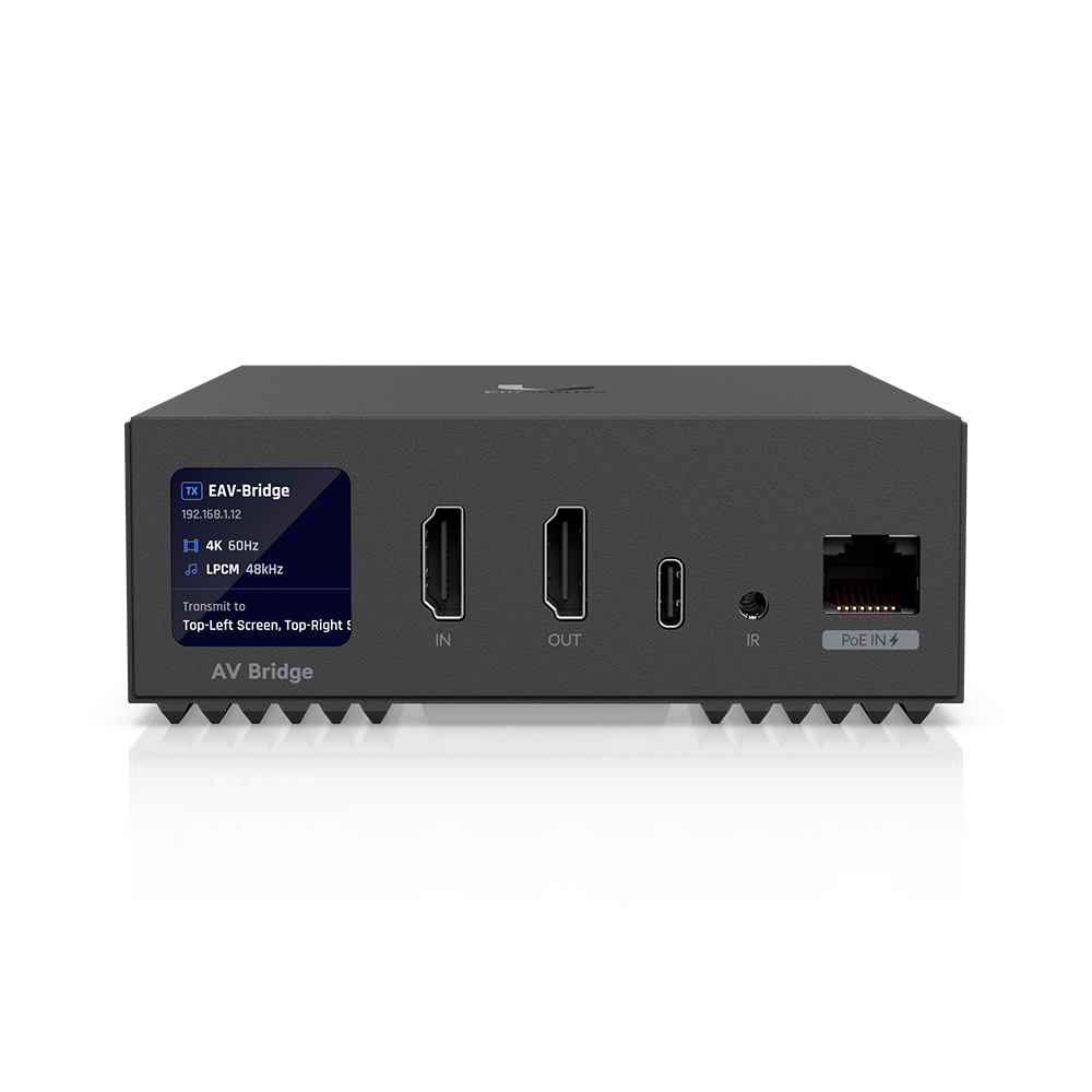 Ubiquiti Enterprise Audio/Video Bridge konwerter A/V - Ethernet