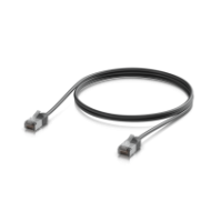 Ubiquiti zewnętrzny patch cord F/UTP kat. 6A, 1 m, czarny