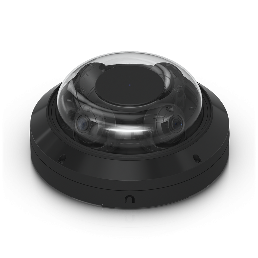 Ubiquiti AI Multi Sensor 4 zewnętrzna kamera IP 32 Mpix (4x 4K), PoE, zoom optyczny, microSD, SSD, czarna