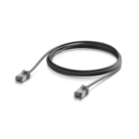 Ubiquiti zewnętrzny patch cord F/UTP kat. 6A, 2 m, czarny