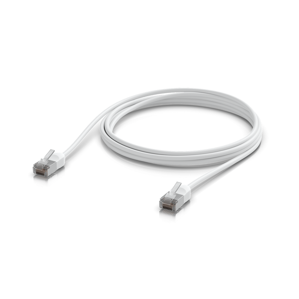 Ubiquiti zewnętrzny patch cord F/UTP kat. 6A, 2 m, biały