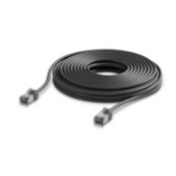 Ubiquiti zewnętrzny patch cord F/UTP kat. 6A, 12 m, czarny