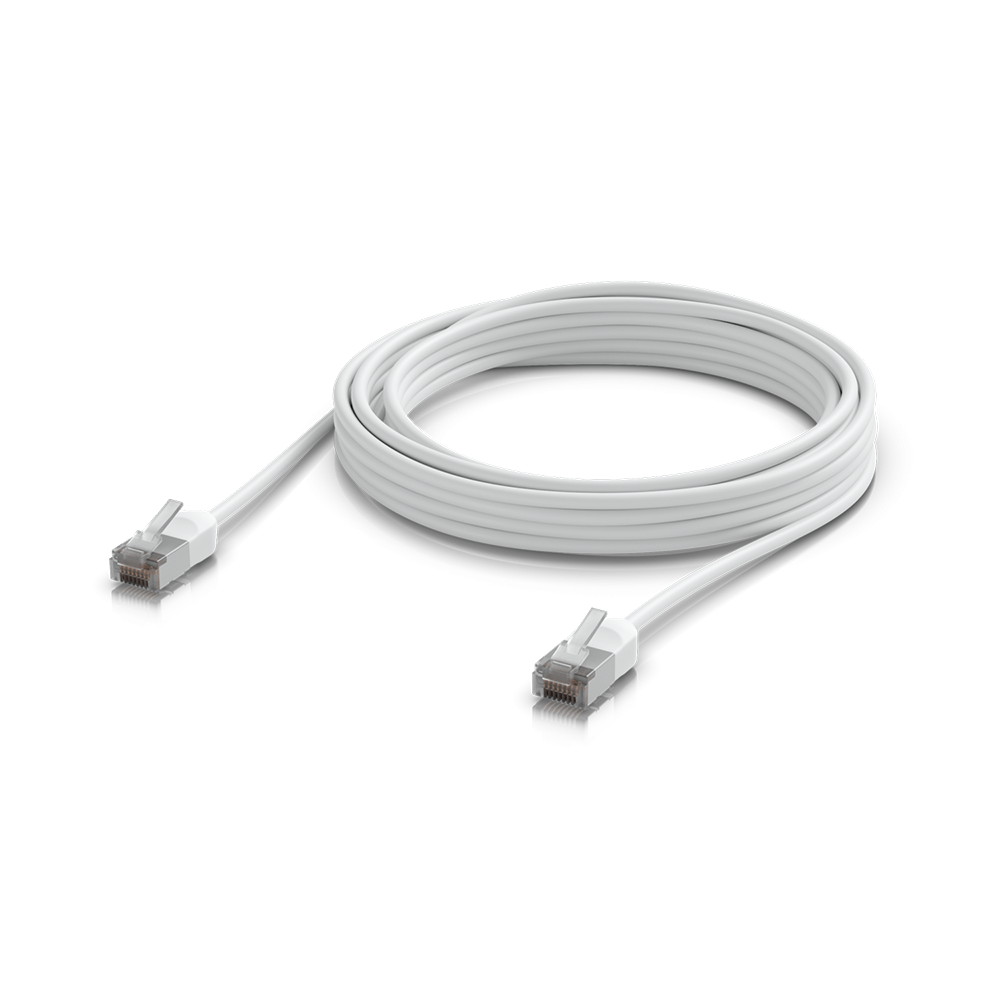 Ubiquiti zewnętrzny patch cord F/UTP kat. 6A, 5 m, biały
