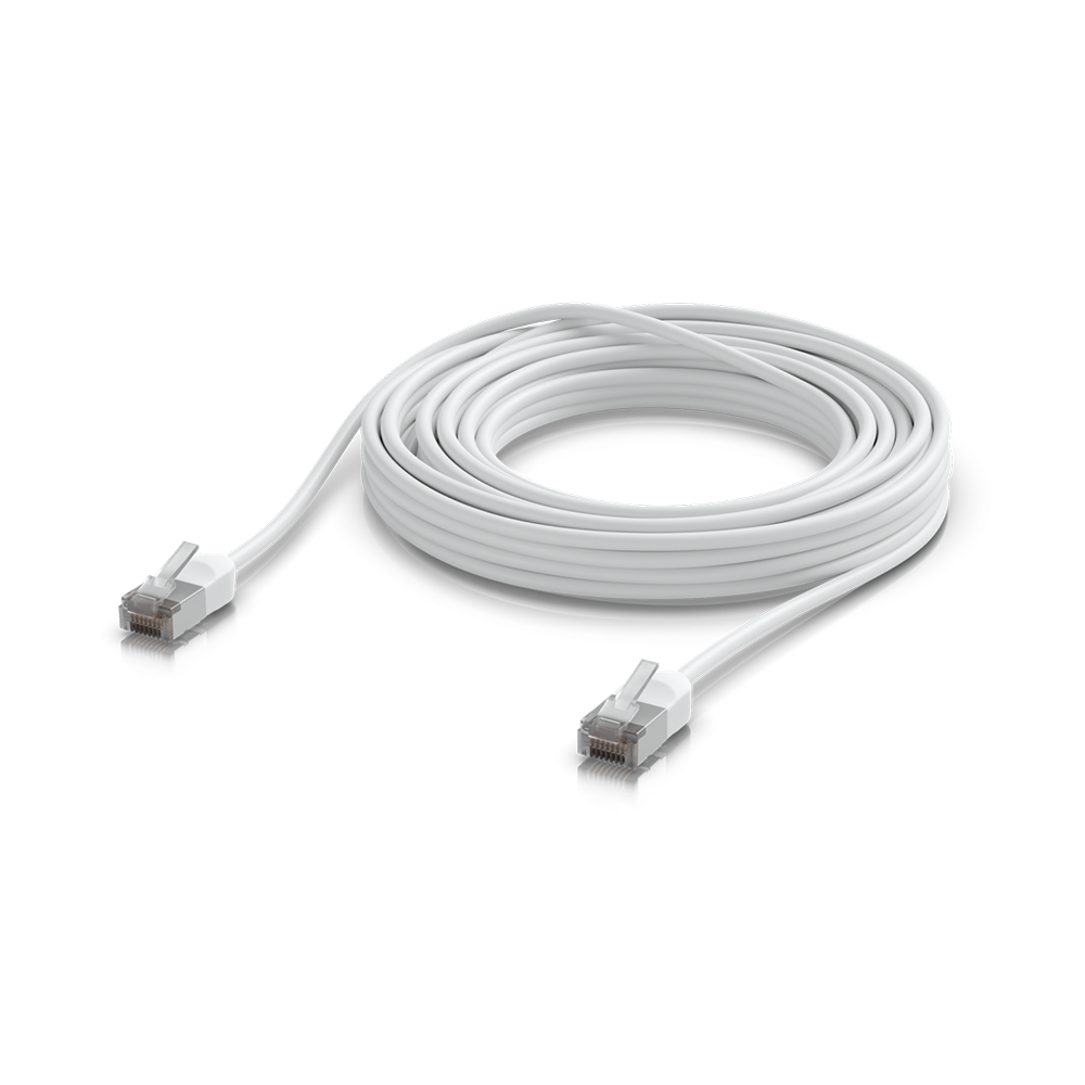 Ubiquiti zewnętrzny patch cord F/UTP kat. 6A, 8 m, biały