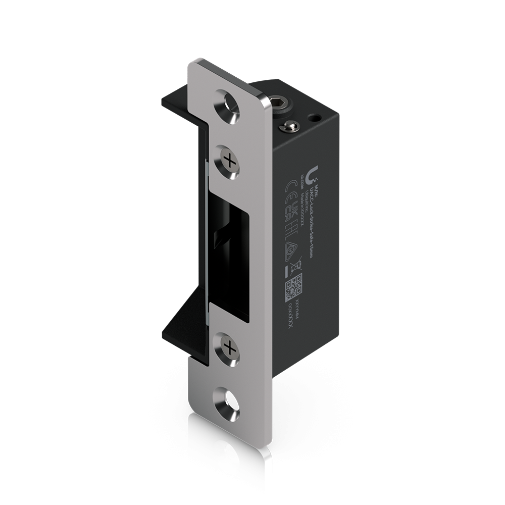 Ubiquiti zamek / elektrozaczep (rewersyjny / fail-safe), wersja 15 mm