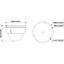 KAMERA IP DAHUA IPC-HDBW1230E-0280B-S5 OPAKOWANIE ZBIORCZE 20szt.