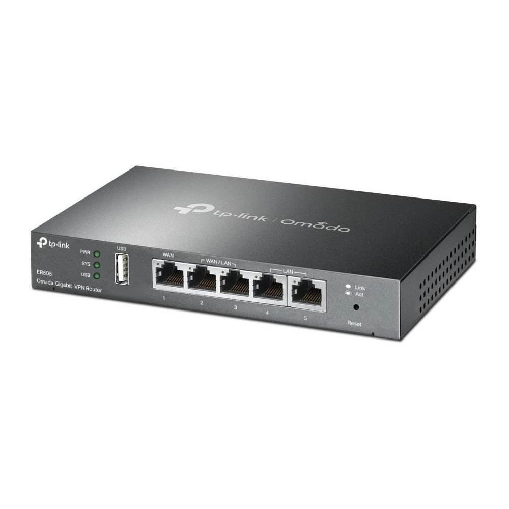 ROUTER TP-LINK TL-ER605 VPN SafeStream, Multi-WAN