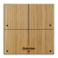 GRENTON - TOUCH PANEL 4B, Tf-bus, CUSTOM WOOD LIGHT (2.0)