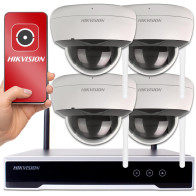 ZESTAW MONITORINGU WIFI HIKVISION WIFIKIT-D4-4CH