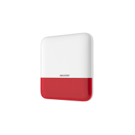 HIKVISION Zewnętrzny sygnalizator alarmowy AX PRO DS-PS1-E-WE/red
